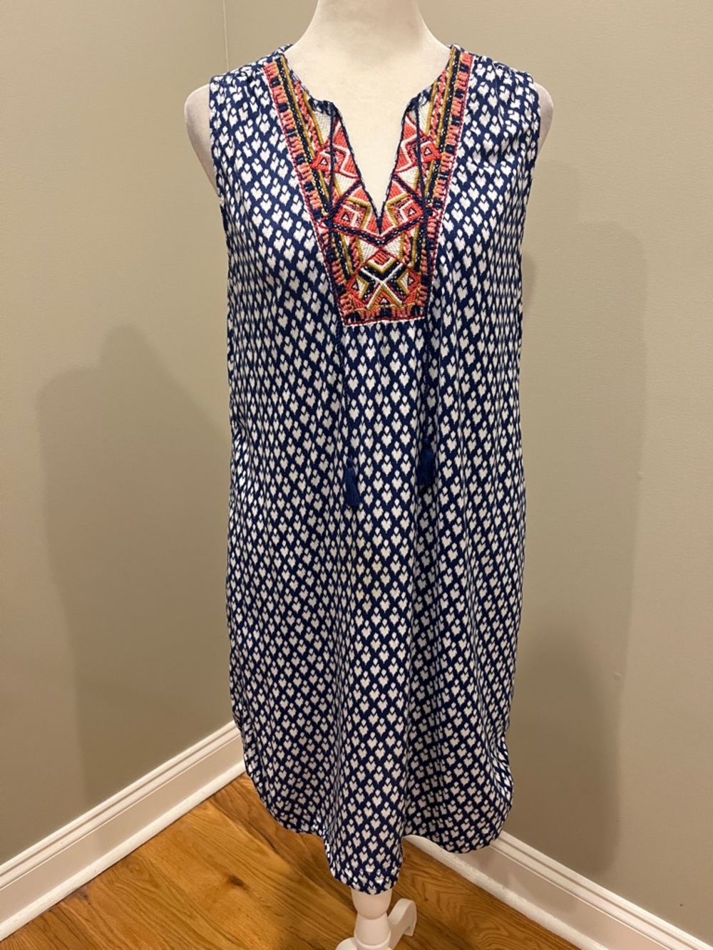 Beachlunchlounge Embroidered Dress Swim Cover Up